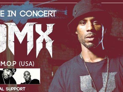 DMX kommt für ein Konzert live nach Wien. DMX kommt für ein Konzert live nach Wien.