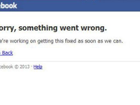 Facebook kämpfte mit globalen Ausfällen. Facebook kämpfte mit globalen Ausfällen.