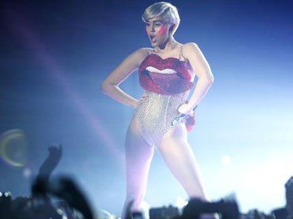 Viel Gekreische, auch im Vorfeld: Konzert von Miley Cyrus.
