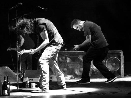 Rocken seit 1990 zusammen die Bühnen der Welt: Pearl Jam.