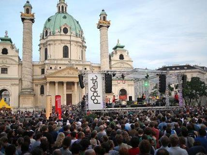 Noch größer: Das Wiener Popfest 2014.