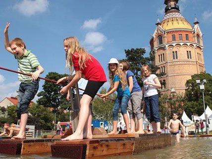 Spiel und Spaß beim Wiener Wasserfest 2014