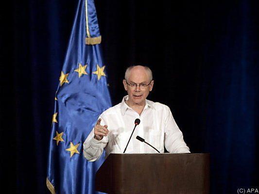 EU-Ratspräsident Herman van Rompuy