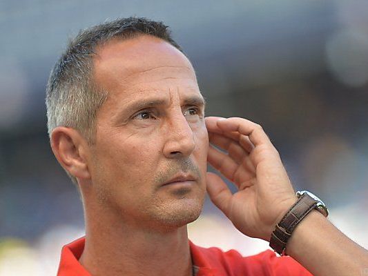 Trainer Hütter ist von seiner Mannschaft angetan