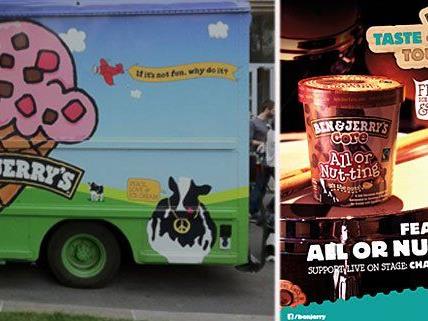 Das beliebte Ben & Jerry's Eis wird immer wieder einmal gratis verteilt