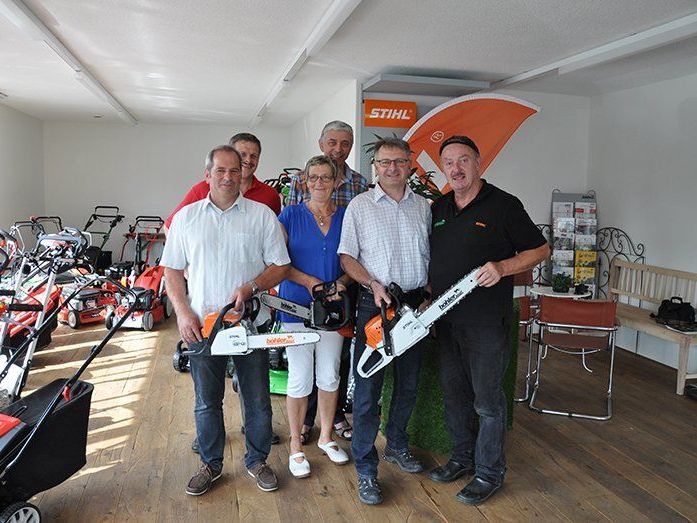 Martin Düringer, Egg | Peter Klaus Gmeiner, OGV Alberschwende | Monika Stadelmann, Buch | Franz Rein, Sicheres Vorarlberg | Wilfried Greisdorf, Kennelbach und Josef Böhler, Forst- & Garten-Technik Martin Düringer, Egg | Peter Klaus Gmeiner, OGV Alberschwende | Monika Stadelmann, Buch | Franz Rein, Sicheres Vorarlberg | Wilfried Greisdorf, Kennelbach und Josef Böhler, Forst- & Garten-Technik