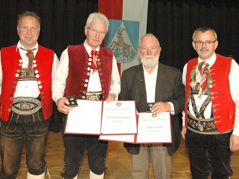 Vize-Bgm. Bischof, KR Alt-Bgm. Strohmaier, Willand, Bgm. Haid Vize-Bgm. Bischof, KR Alt-Bgm. Strohmaier, Willand, Bgm. Haid