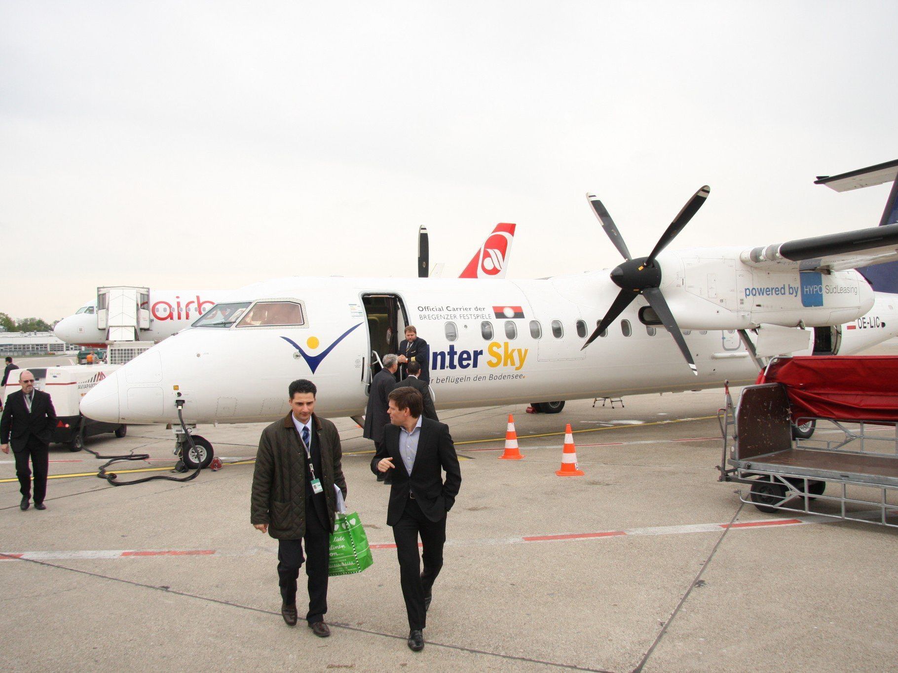 Eine Maschine des Typ Dash8-300Q war betroffen. Eine Maschine des Typ Dash8-300Q war betroffen.