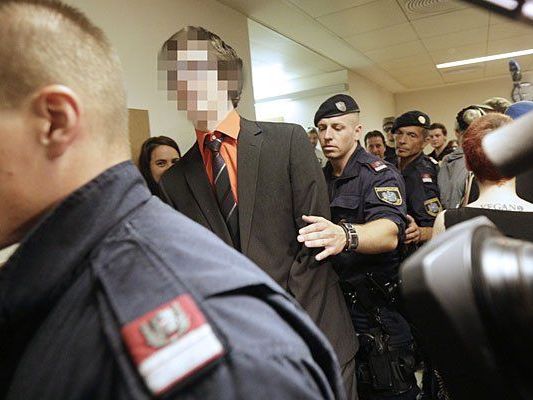 Josef S. beim Prozess in Wien Josef S. beim Prozess in Wien