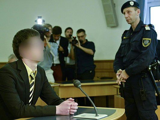 Josef S. beim Prozess in Wien Josef S. beim Prozess in Wien