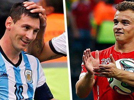 "Schweizer Messi" wurde Shaqiri nach seinen drei WM-Toren gegen Honduras schon genannt. "Schweizer Messi" wurde Shaqiri nach seinen drei WM-Toren gegen Honduras schon genannt.