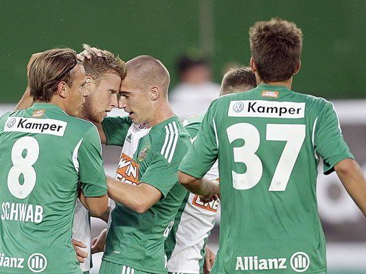 Jubel bei Rapid Wien Jubel bei Rapid Wien