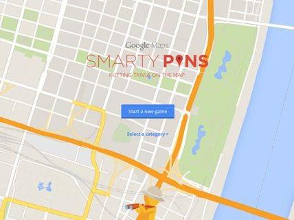 Smart-Pins - das neue Google Spiel