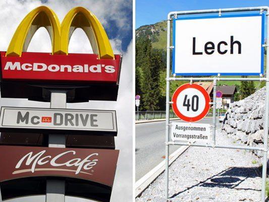 Obwohl Gerüchte darauf hindeuten, mit einem McDonald's sei in Lech nicht zu rechnen.