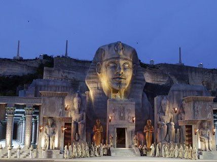 Am Donnerstag feierte "Aida" Premiere. Am Donnerstag feierte "Aida" Premiere.