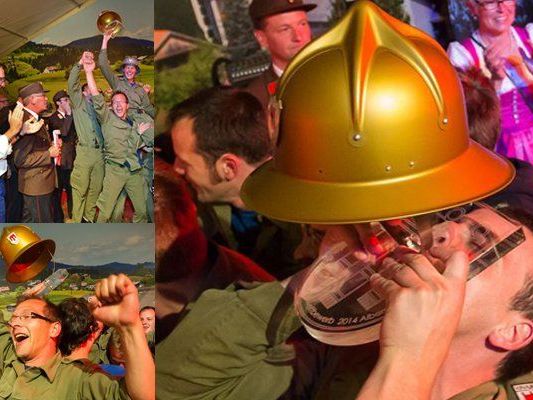 Die würdigen Sieger kommen von der Feuerwehr Silbertal. Die würdigen Sieger kommen von der Feuerwehr Silbertal.