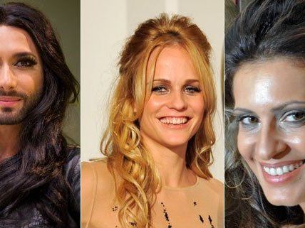 Kommen Conchita Wurst, Mirjam Weichselbraun oder Doris Golpashin als Moderatorinnen infrage? Kommen Conchita Wurst, Mirjam Weichselbraun oder Doris Golpashin als Moderatorinnen infrage?
