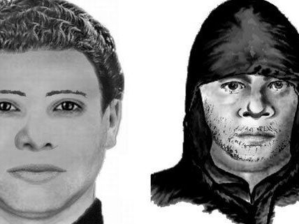 Diese beiden Männer werden von der Polizei gesucht. Diese beiden Männer werden von der Polizei gesucht.