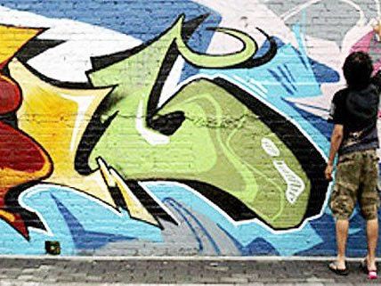 Der Sprayer erlitt eine schwere Kopfwunde - aber nicht fremdverschuldet. Der Sprayer erlitt eine schwere Kopfwunde - aber nicht fremdverschuldet.