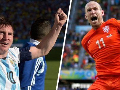 Heute greifen Lionel Messi und Arjen Robben ins WM-Geschehen ein. Heute greifen Lionel Messi und Arjen Robben ins WM-Geschehen ein.