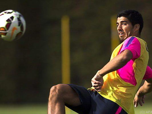 Luis Suarez bereitet sich in Ruhe auf Comeback vor