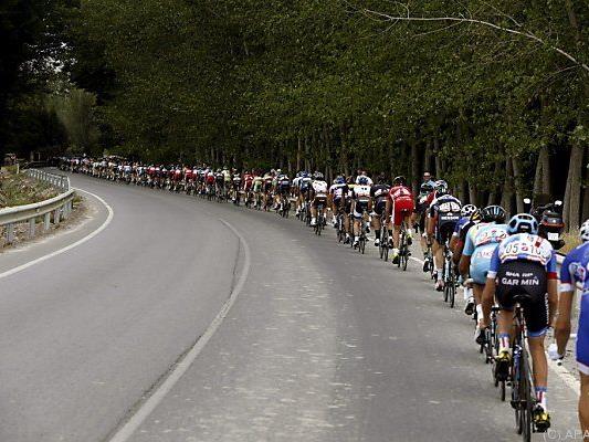 Die Vuelta schlängelt sich durch Spanien