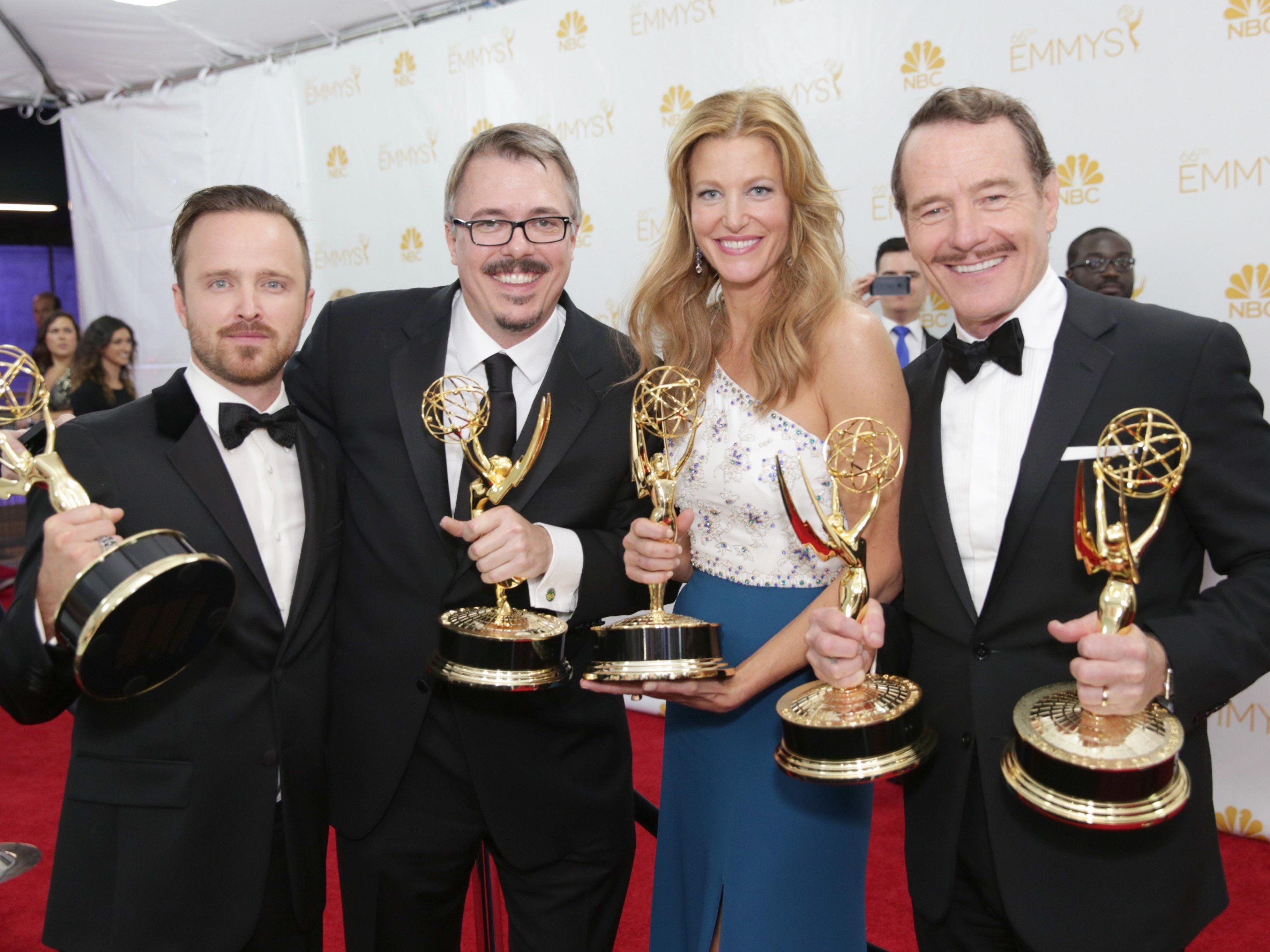 Breaking Bad räumte bei den Emmy-Awards 2014 alle wichtigen Preise ab.