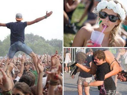 Das Frequency Festival zieht viele Besucher in den Green Park Das Frequency Festival zieht viele Besucher in den Green Park