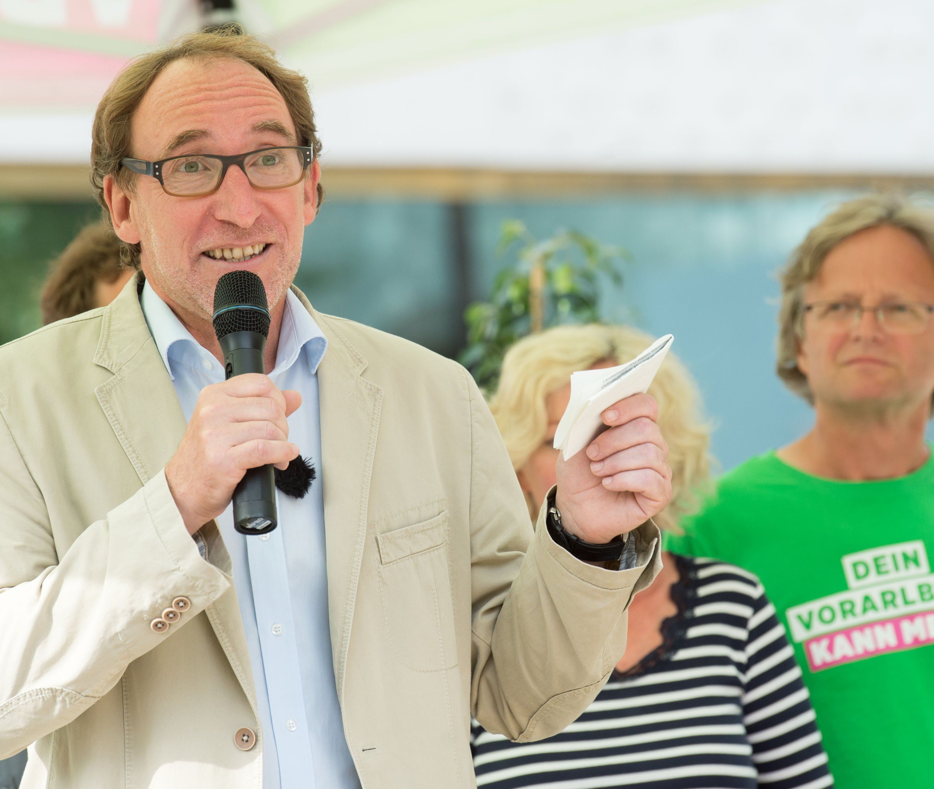 Absolute ist für Grüne bereits gefallen - Offizieller Wahlkampfauftakt in Bregenz. Absolute ist für Grüne bereits gefallen - Offizieller Wahlkampfauftakt in Bregenz.