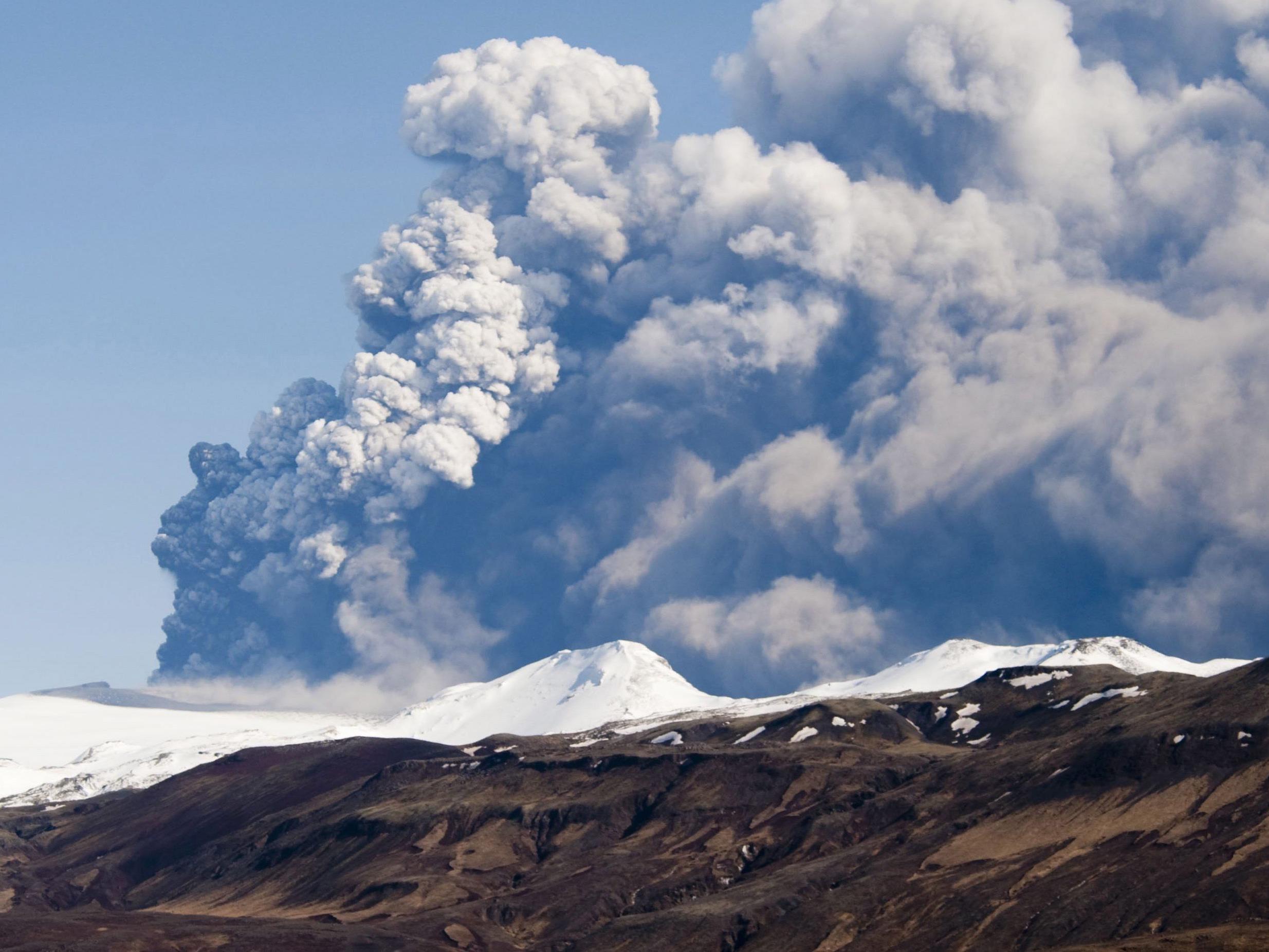 Die Behörden befürchten einen Vulkanausbruch wie 2010 (Eyjafjallajokull).