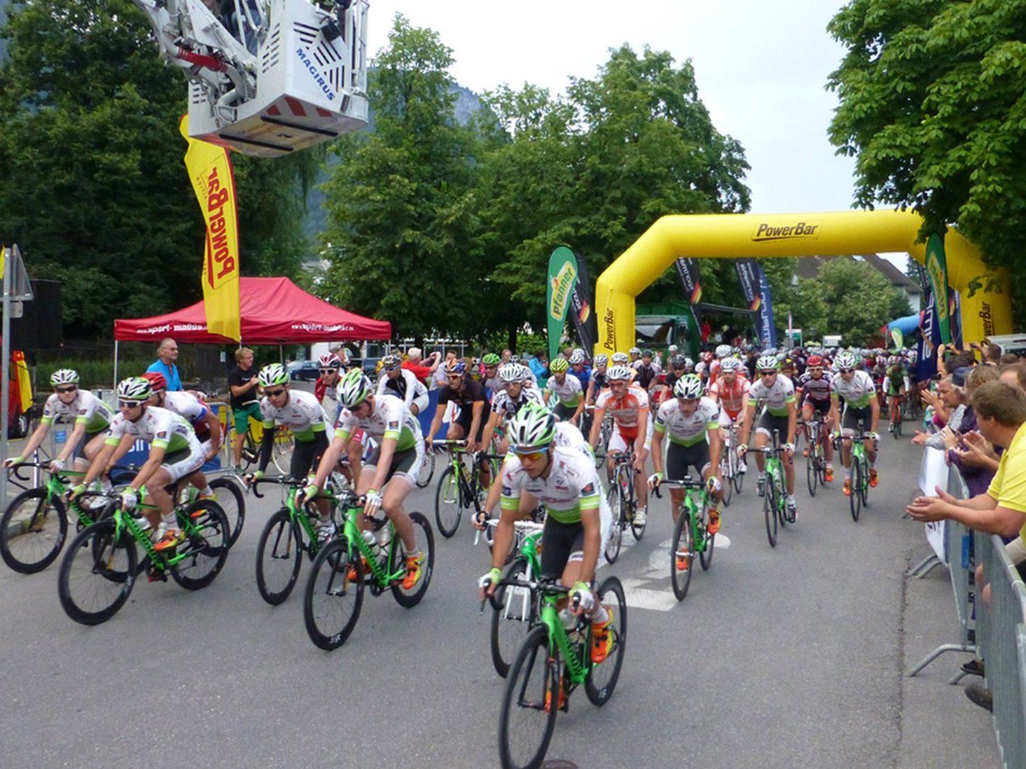Der Highlander-Radmarathon ist auch heuer die größte Radsportveranstaltung in der Bodensee-Region.