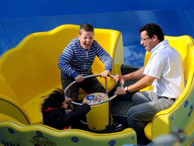 Rasant-spritzige Fahrten kann man mit der Wildalpenbahn machen.