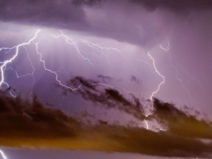 Auch in der kommenden Woche gibt es Gewitter.