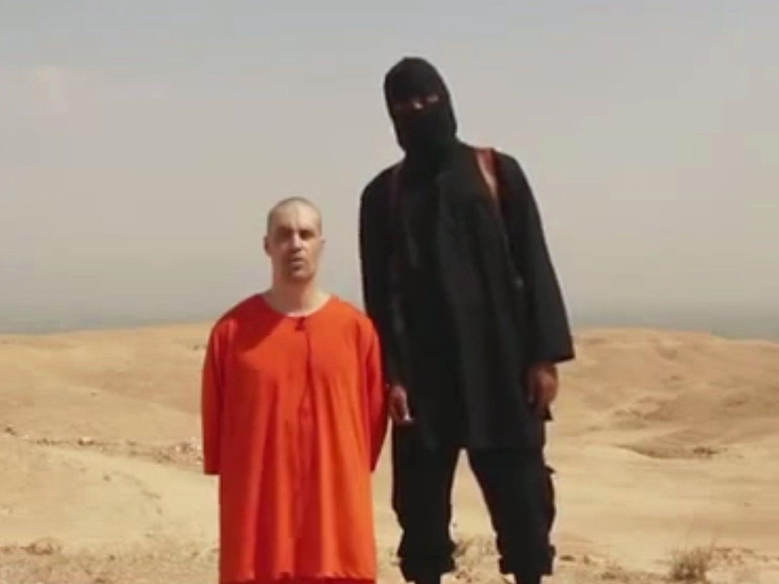 Eine Szene aus dem Video, kurz bevor James Foley enthauptet wird.