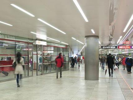 In der U-Bahnstation Karlsplatz gab es am Freitag einen WEGA-Einsatz.