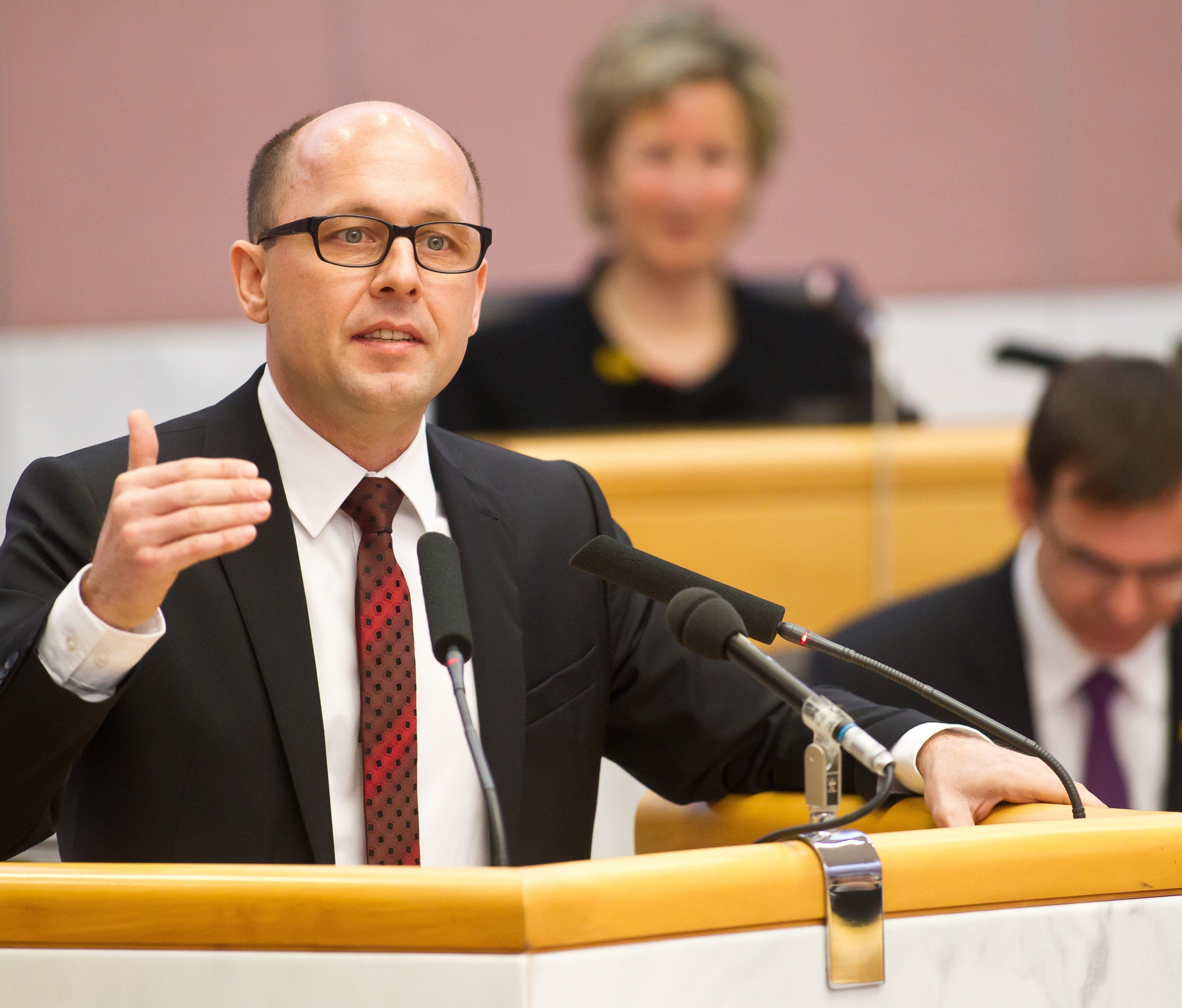 SPÖ-Spitzenkandidat fordert eine Steuerreform und hat die ÖVP im Visier. SPÖ-Spitzenkandidat fordert eine Steuerreform und hat die ÖVP im Visier.