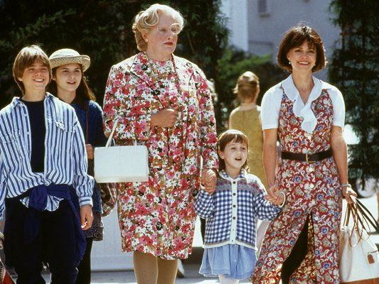 Robin Williams als Verwandlungskünstler in "Mrs. Doubtfire" Robin Williams als Verwandlungskünstler in "Mrs. Doubtfire"