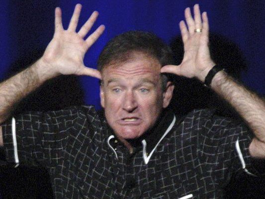Robin Williams hatte immer den richtigen Spruch auf Lager Robin Williams hatte immer den richtigen Spruch auf Lager