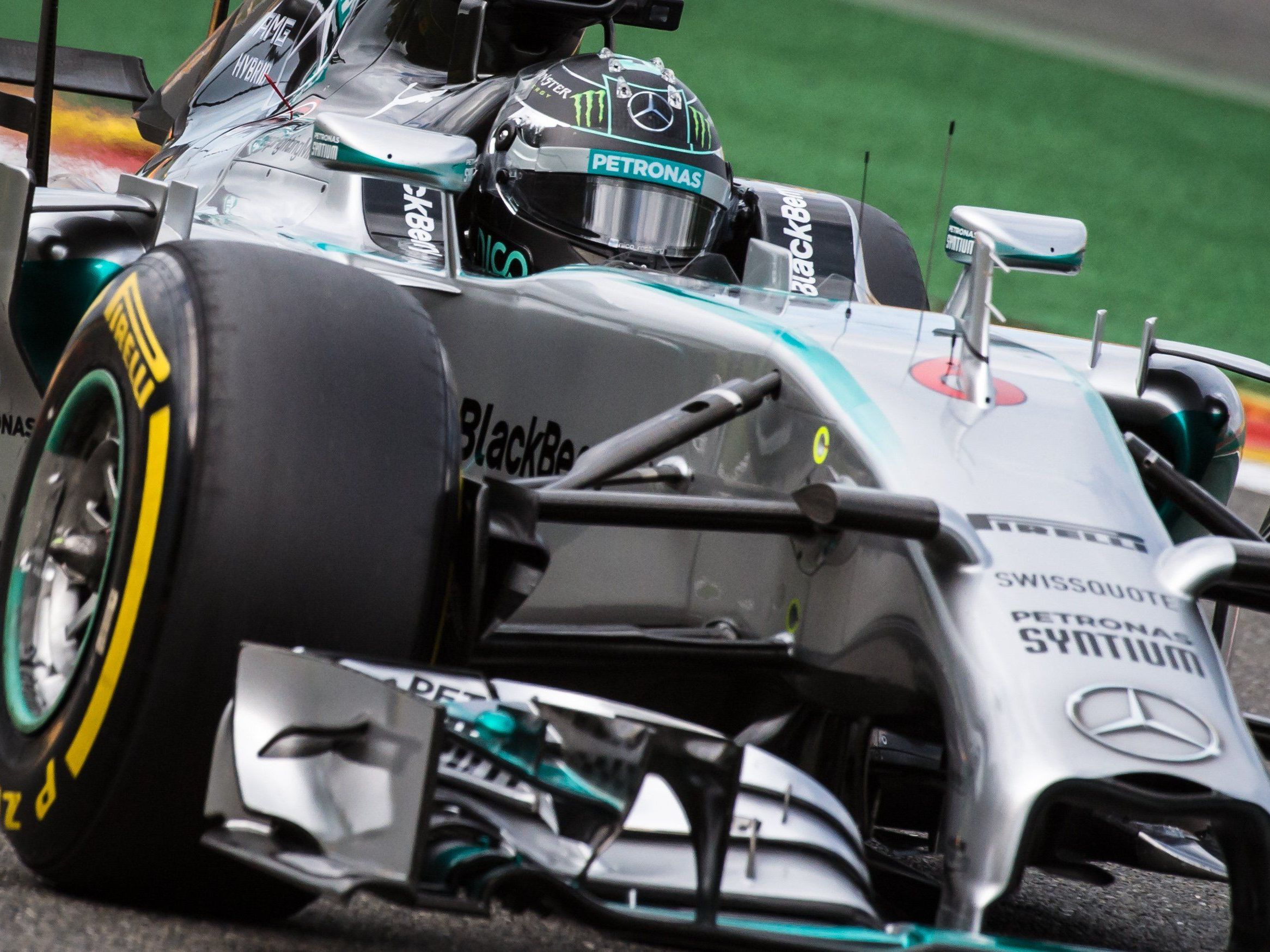 WM-Rivale und Mercedes-Teamkollege Hamilton Zweiter - Vettel mit Riesenrückstand Dritter. WM-Rivale und Mercedes-Teamkollege Hamilton Zweiter - Vettel mit Riesenrückstand Dritter.