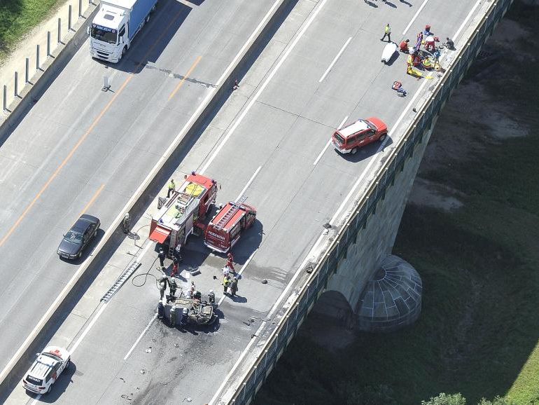 Tödlicher Verkehrsunfall am Samstag.