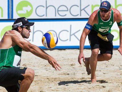 Das Duo aus Brasilien holte am Sonntag den Sieg. Das Duo aus Brasilien holte am Sonntag den Sieg.