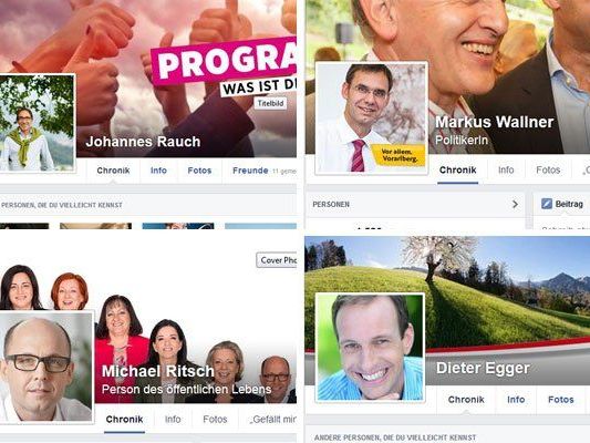 Facebook haben die Vorarlberger Parteien entdeckt, den Rest des sozialen Netzes ignoriert man eher. Facebook haben die Vorarlberger Parteien entdeckt, den Rest des sozialen Netzes ignoriert man eher.