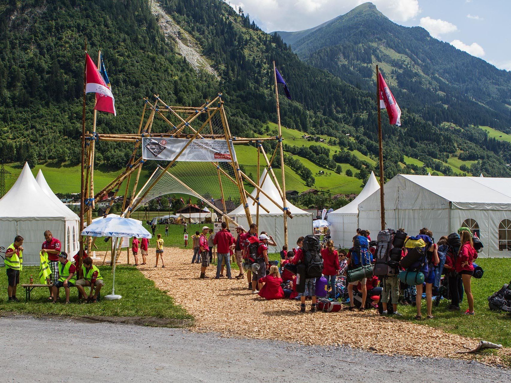 Wurzl'14 - internationales Landeslager der Salzburger Pfadfinder und Pfadfinderinnen Wurzl'14 - internationales Landeslager der Salzburger Pfadfinder und Pfadfinderinnen