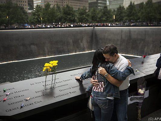 Trauer und Gedenken am sogenannten Ground Zero