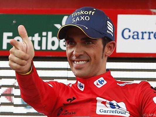 Contador hat 1:36 Minuten Vorsprung
