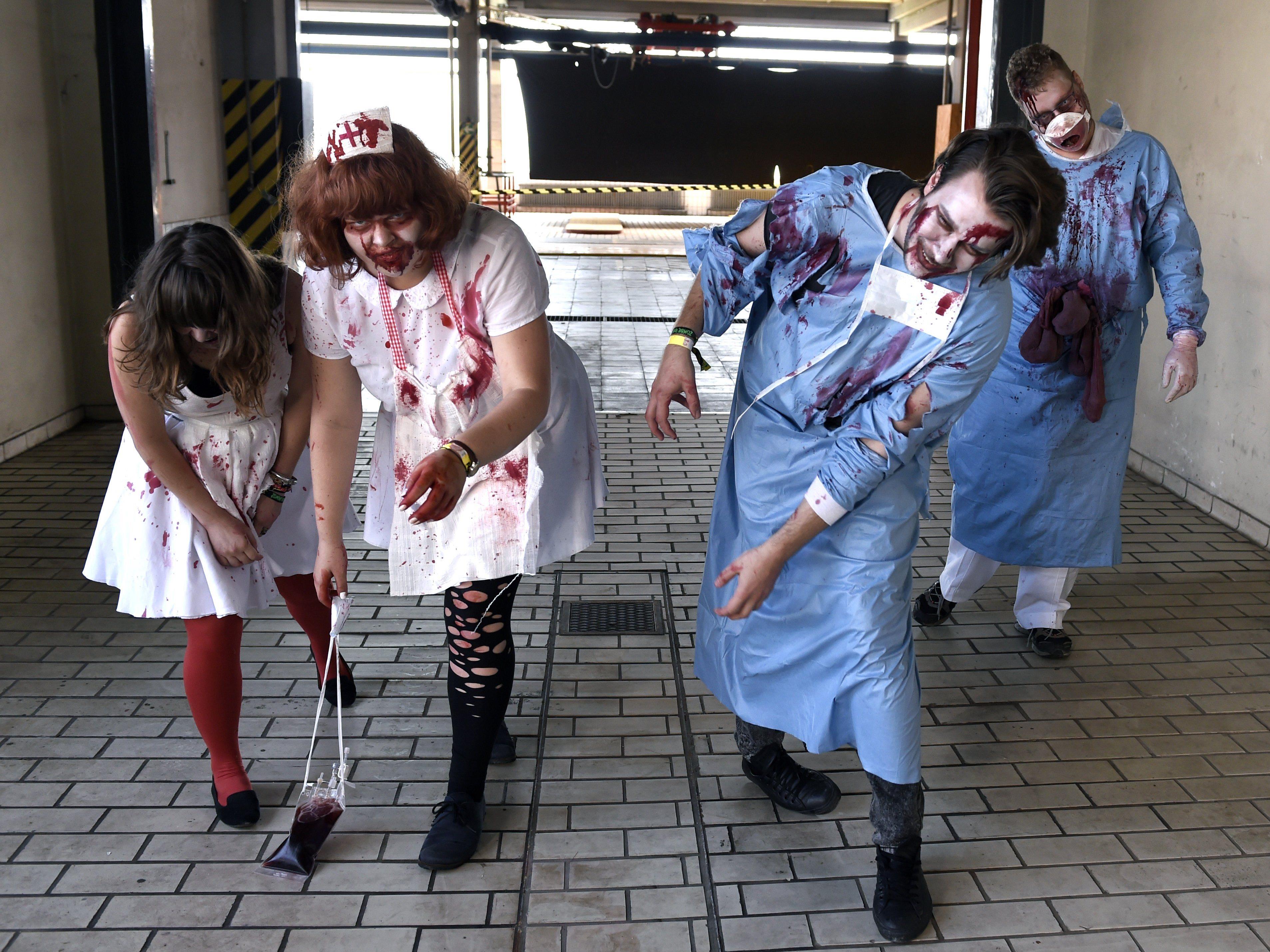 9.000 Besucher bei Österreichs erstem "Zombie Run" in St. Pölten
