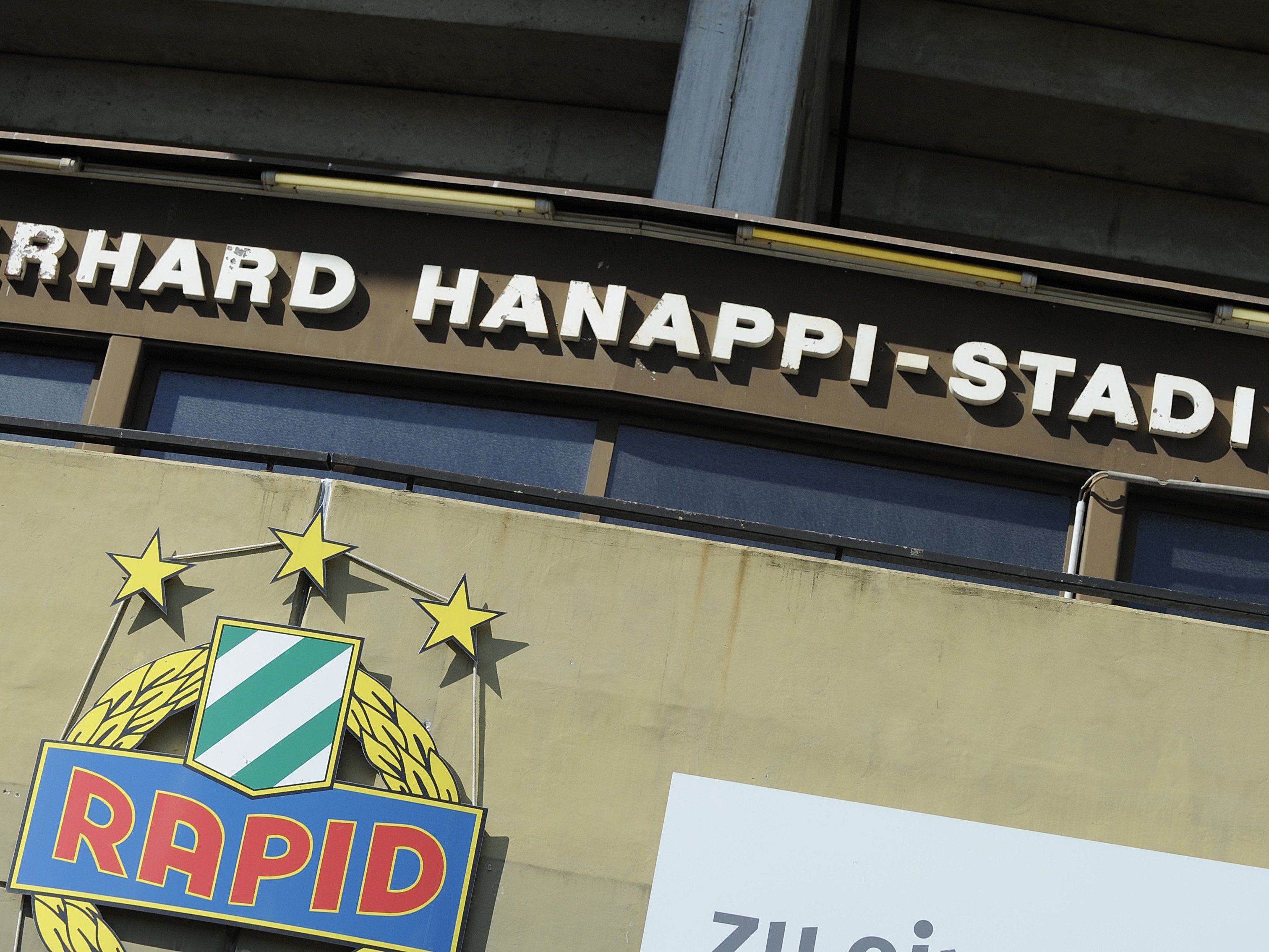 Am 4. Oktober findet im St. Hanappi eine Abrissparty für Rapid-Fans statt. Am 4. Oktober findet im St. Hanappi eine Abrissparty für Rapid-Fans statt.