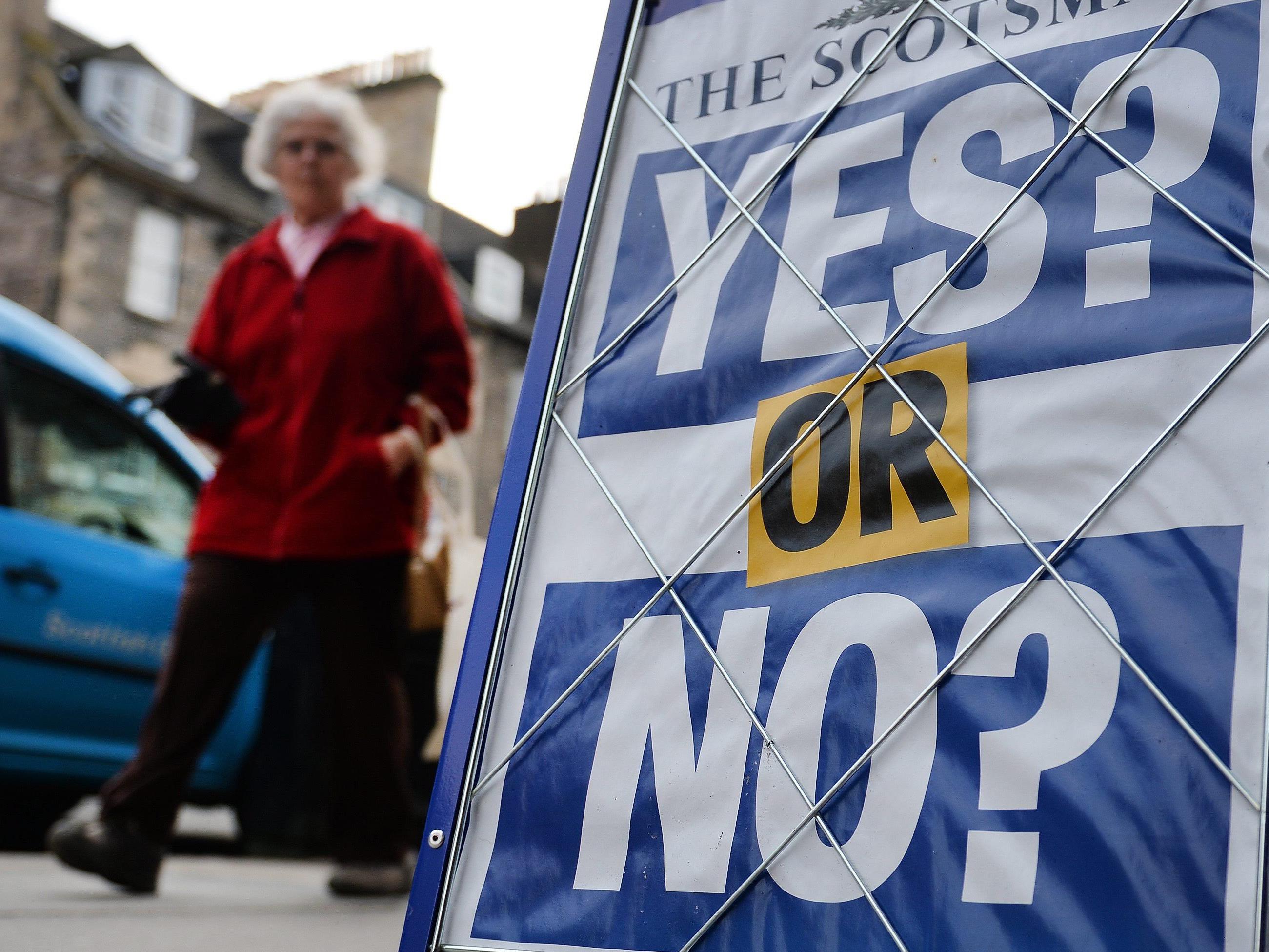 Schottland: Befürworter und Gegner machen verschiedene Punkte geltend.