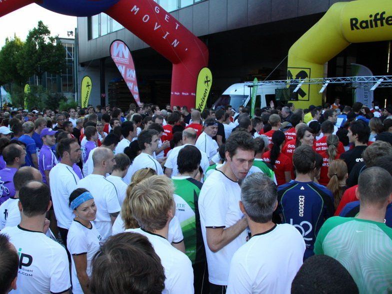Der Firmenlauf auf dem Dornbirner Messegelände wird wieder ein Hit. Der Firmenlauf auf dem Dornbirner Messegelände wird wieder ein Hit.