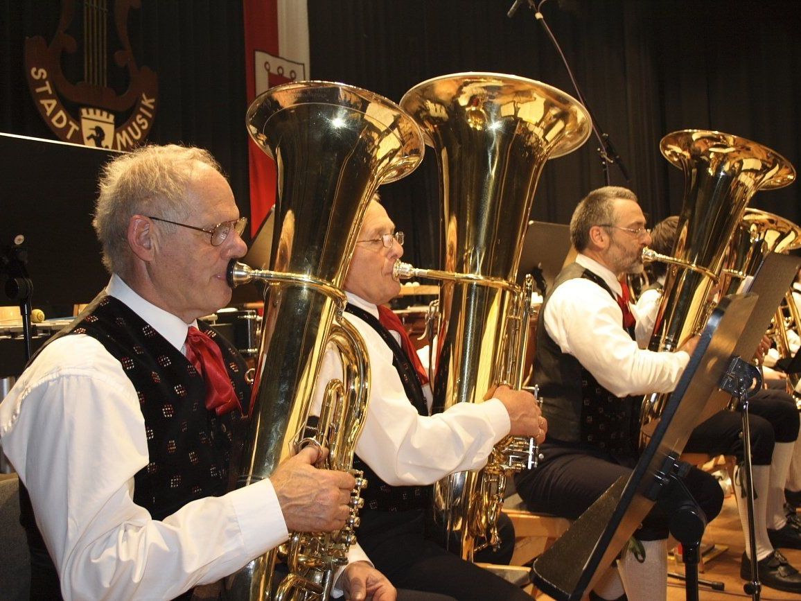 Die Stadtmusik erfreut mit  ihren Darbietungen immer wieder die Bevölkerung. Die Stadtmusik erfreut mit  ihren Darbietungen immer wieder die Bevölkerung.